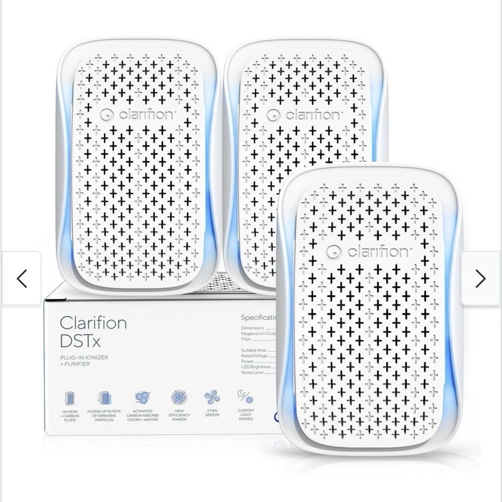 DSTx Plug-In Air Purifier - White